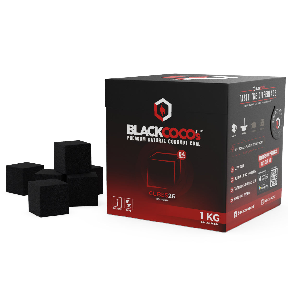 BLACKCOCO's Hookah Charcoal